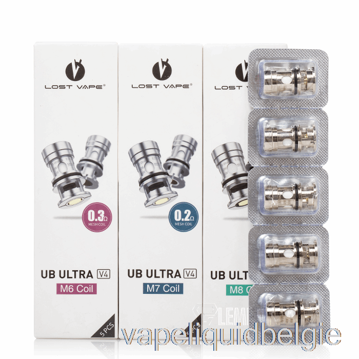 Vape België Verloren Vape Ultra Boost Vervangingsspoelen 1.0ohm Mtl-spoelen (v1)